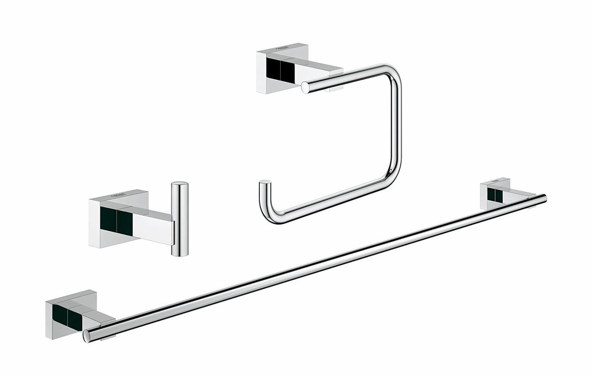 Image of GROHE Bad-Accessoire Set Bad Essentials Cube 3in1 bei nettoshop.ch