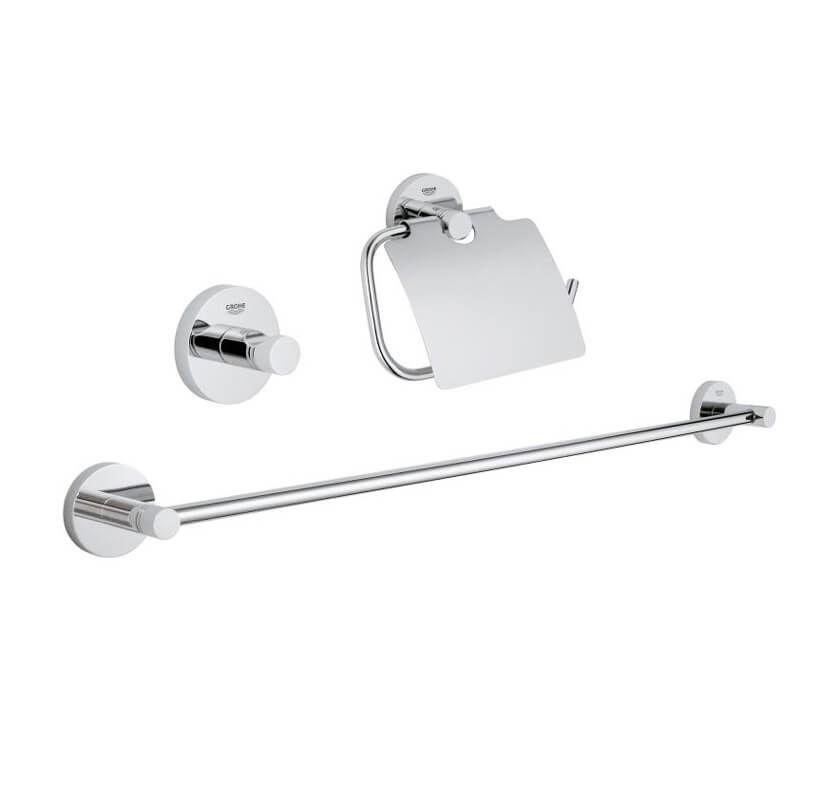 Image of GROHE Bad-Accessoire Set Bad Essentials 3in1 bei nettoshop.ch