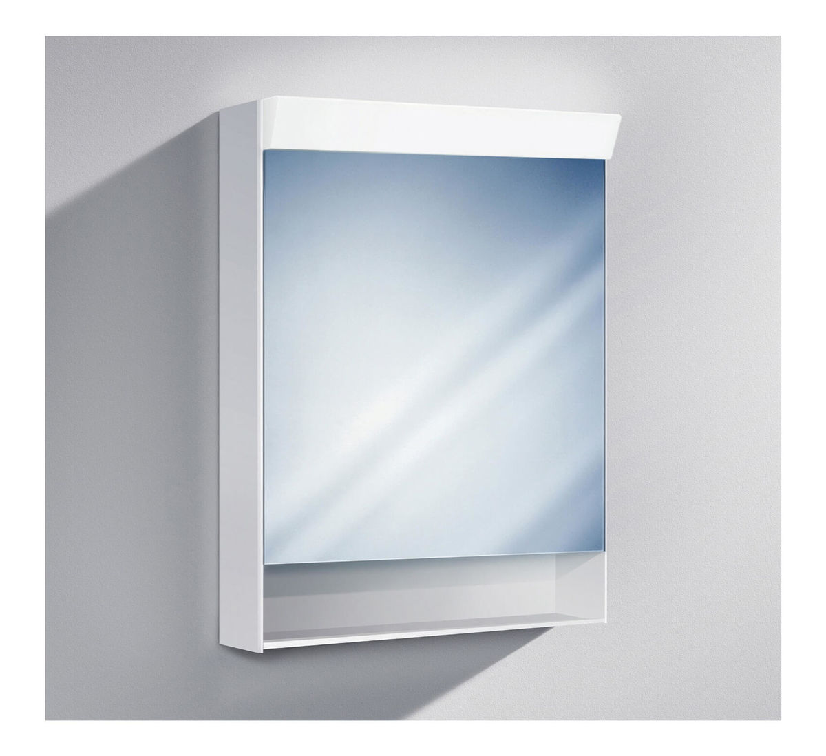 Image of SIDLER ECO PRO 60cm Weiss Spiegelschrank bei nettoshop.ch