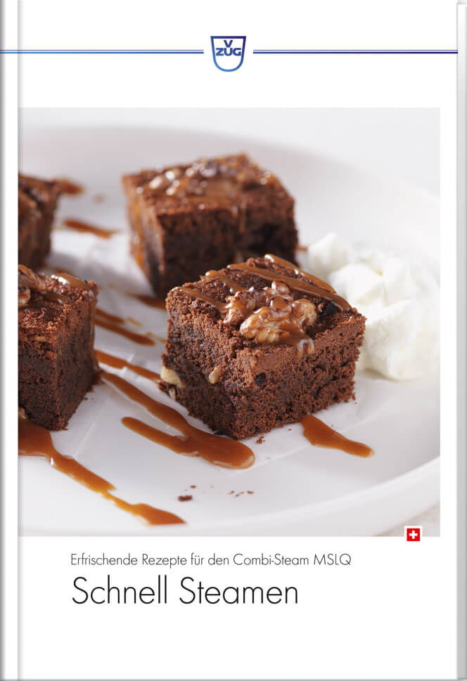 Image of V-ZUG J23014014 Rezeptbuch 'Schnell Steamen' deutsch bei nettoshop.ch