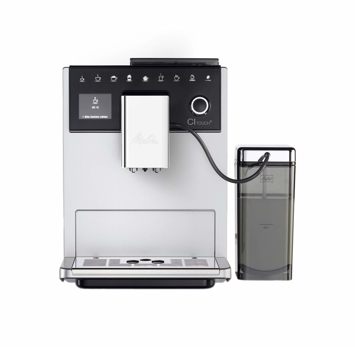 Image of Melitta CI Touch F630-101 Kaffeevollautomat Silber-Schwarz bei nettoshop.ch