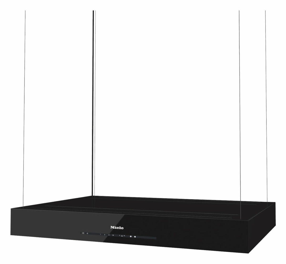 Image of Miele DA 6708 D Aura Dunstabzugshaube Schwarz bei nettoshop.ch