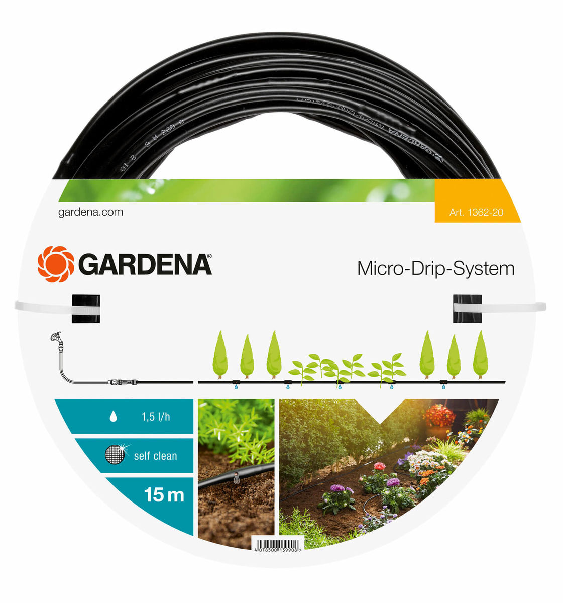 Image of Gardena Micro-Drip-System Tropfrohr 4.6 mm (3/16"), 15 m bei nettoshop.ch