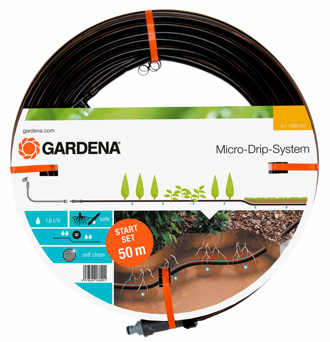 Image of Gardena Micro-Drip-System Tropfrohr unterirdisch 13.7 mm, 50 m bei nettoshop.ch