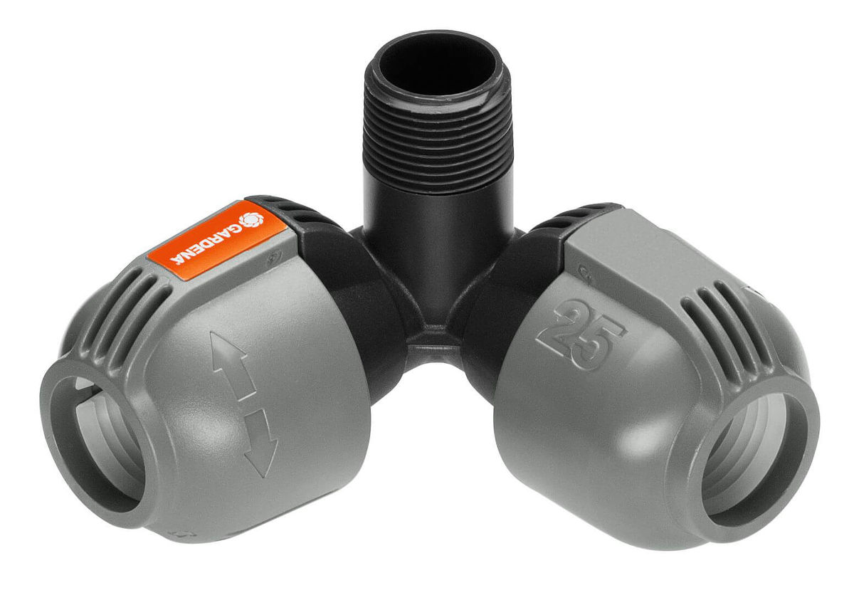 Image of Gardena Winkelstück, 25 mm, 3/4" Aussengewinde bei nettoshop.ch