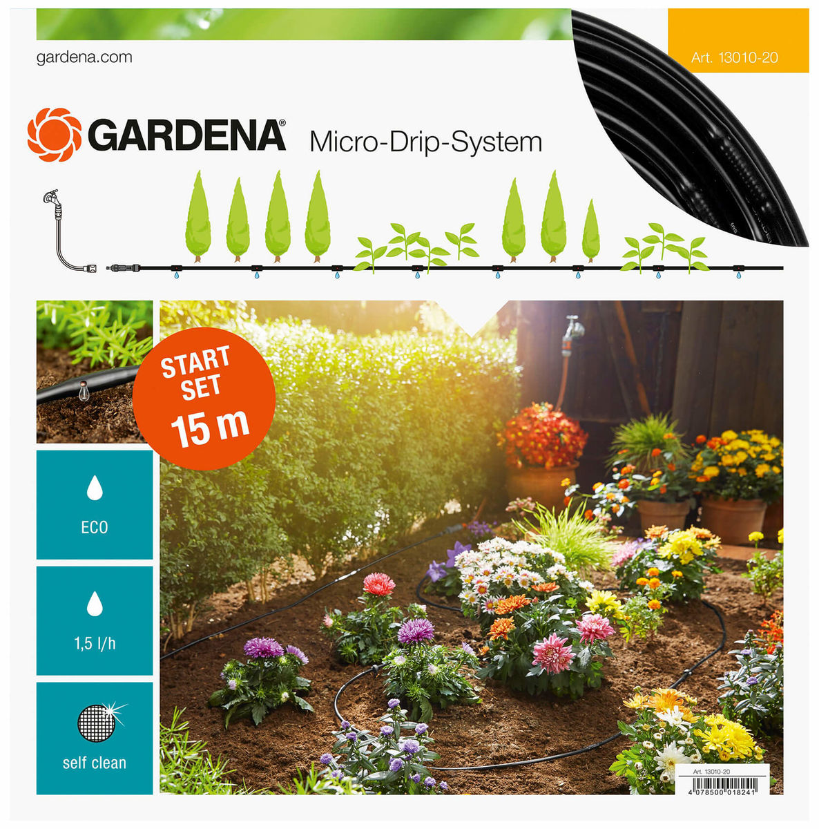 Image of Gardena Micro-Drip-System Start-Set Pflanzreihen S bei nettoshop.ch