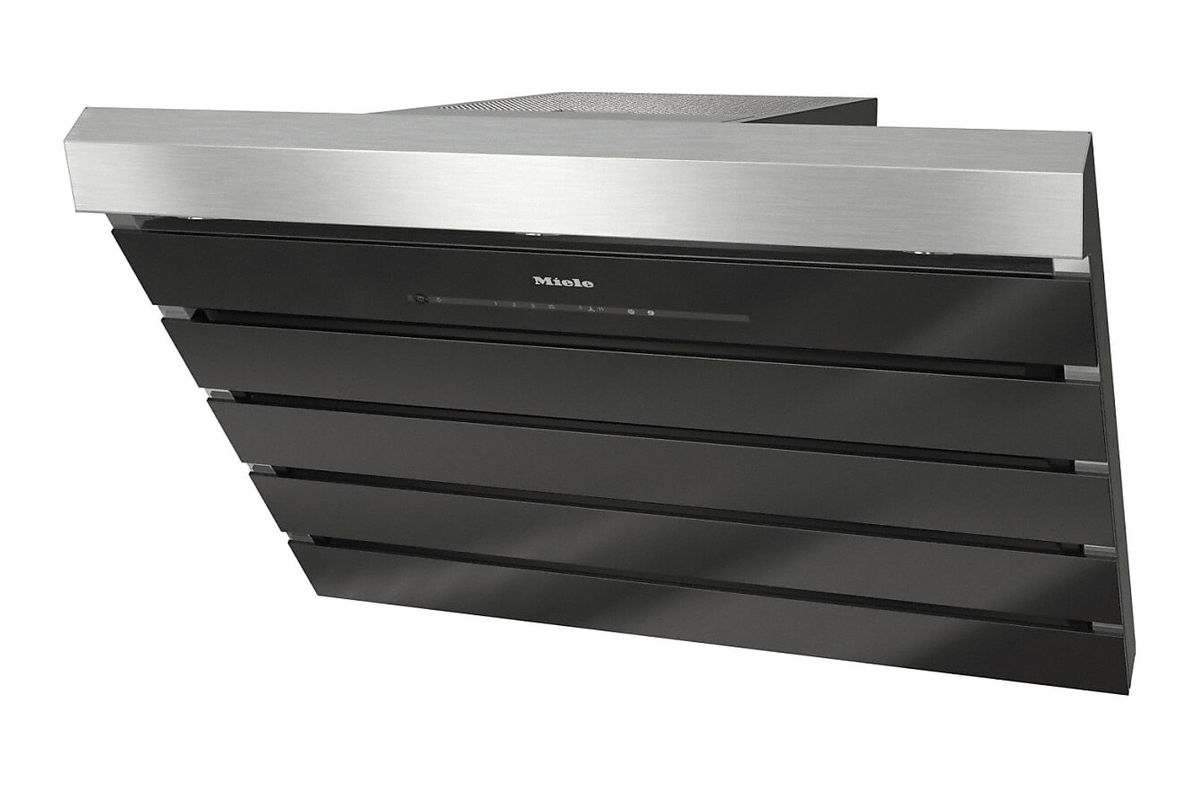 Image of Miele DA 6798 W SW Shape Dunstabzugshaube Obsidianschwarz bei nettoshop.ch