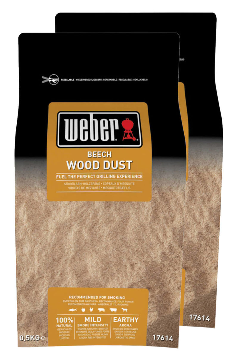 Image of Weber Räuchermehl Buche für Kalträuchereinheit 1000g Grill Zubehör bei nettoshop.ch