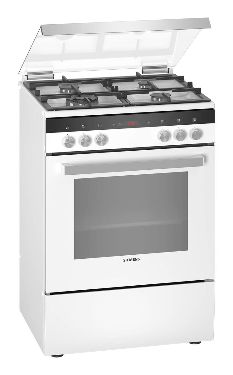 Image of Siemens HX9R3AI20 Gas Elektro Herd Weiss bei nettoshop.ch