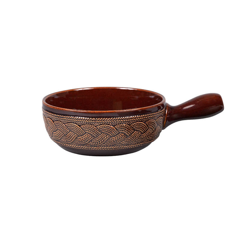 Image of Kaltenbach Fonduecaquelon Strick 23cm braun bei nettoshop.ch