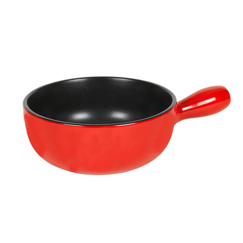 Image of Kaltenbach Fonduecaquelon 23cm rot/schwarz bei nettoshop.ch