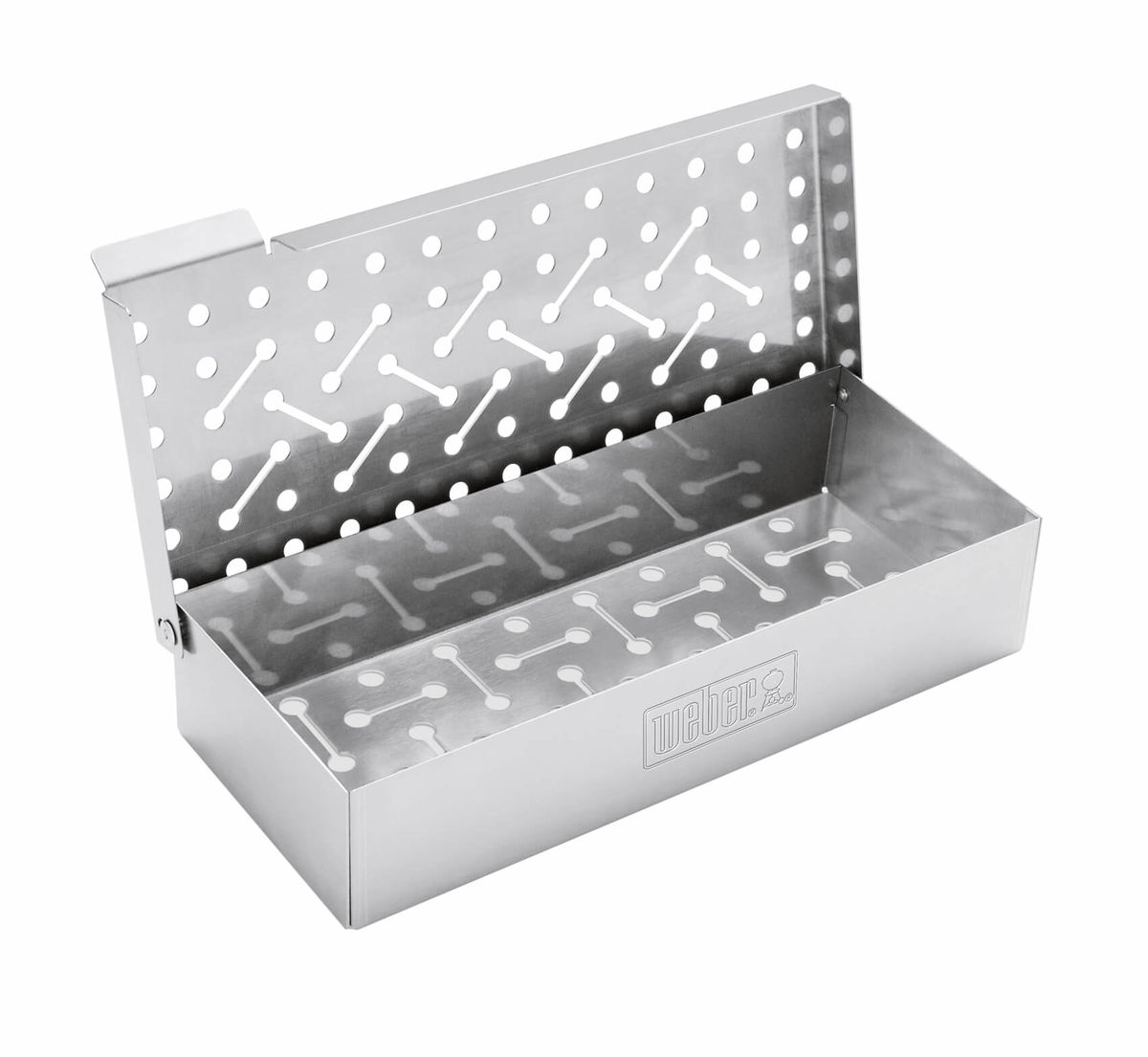 Image of Weber Universal-Räucherbox Edelstahl Grill Zubehör bei nettoshop.ch