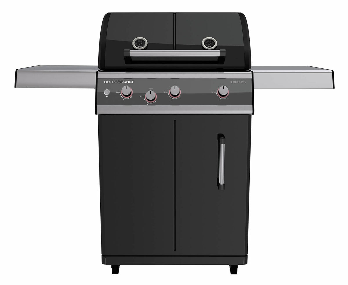 Image of OUTDOORCHEF DUALCHEF 325 G Grill schwarz bei nettoshop.ch