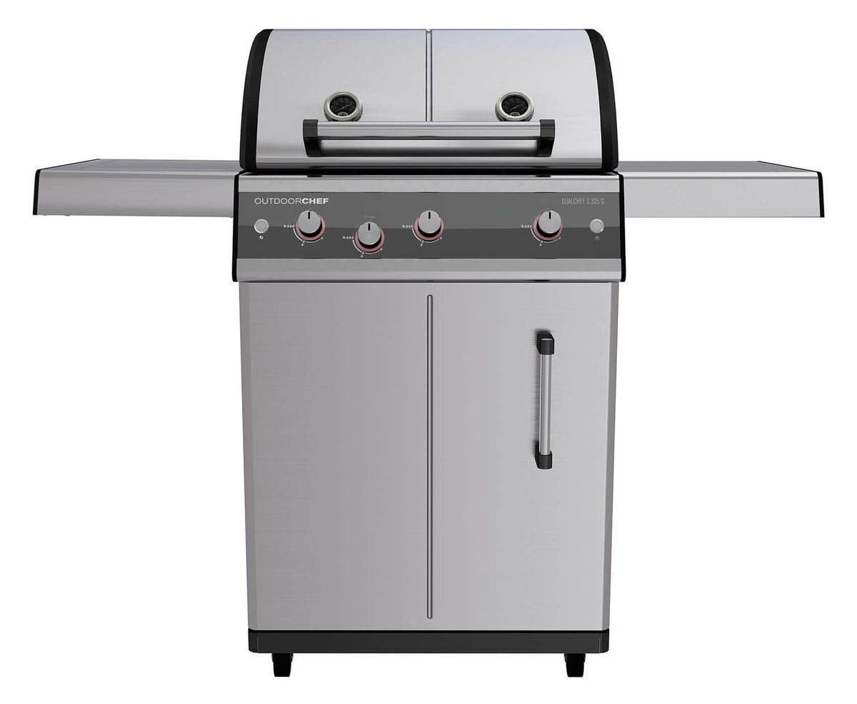 Image of OUTDOORCHEF DUALCHEF S 325 G Grill Edelstahl bei nettoshop.ch