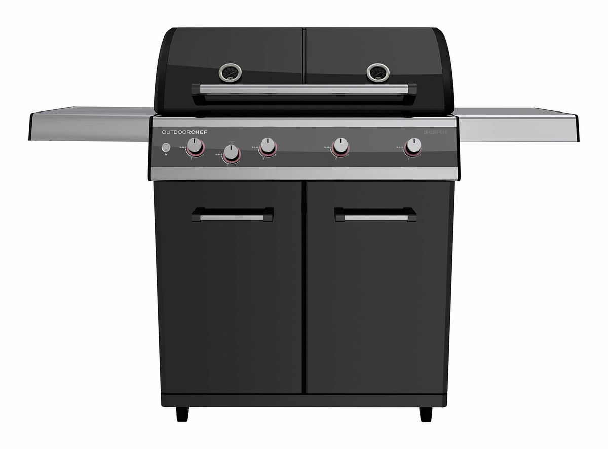 Image of OUTDOORCHEF DUALCHEF 425 G Grill schwarz bei nettoshop.ch