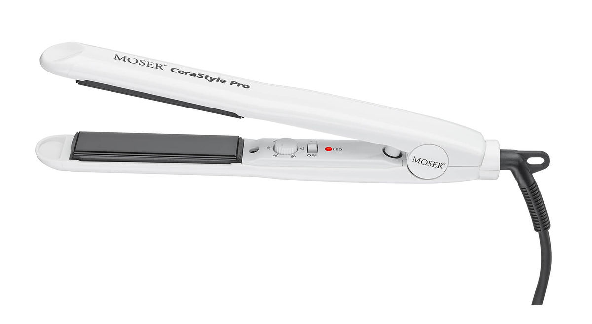 Image of Moser CeraStyle Pro Glätteisen weiss bei nettoshop.ch