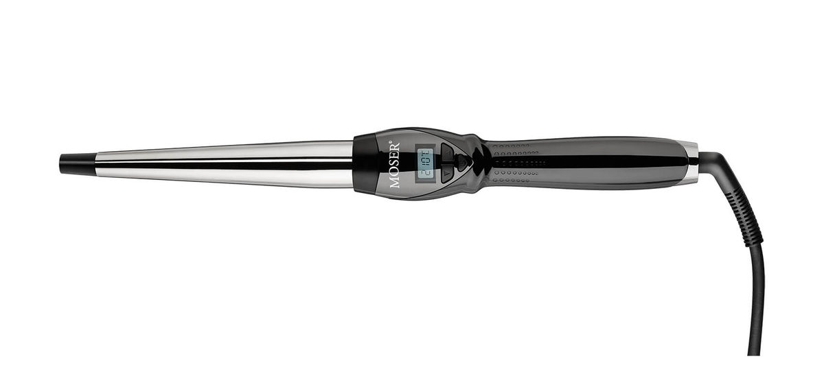 Image of Moser CurlPro2 Konischer Lockenstab schwarz/silber bei nettoshop.ch