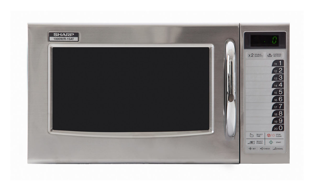 Image of Sharp MWO R15AT Mikrowelle edelstahl bei nettoshop.ch