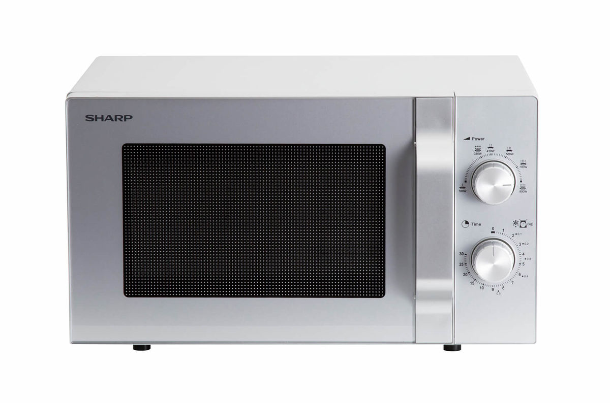 Image of Sharp MWO R204S Mikrowelle Silbermetallic bei nettoshop.ch