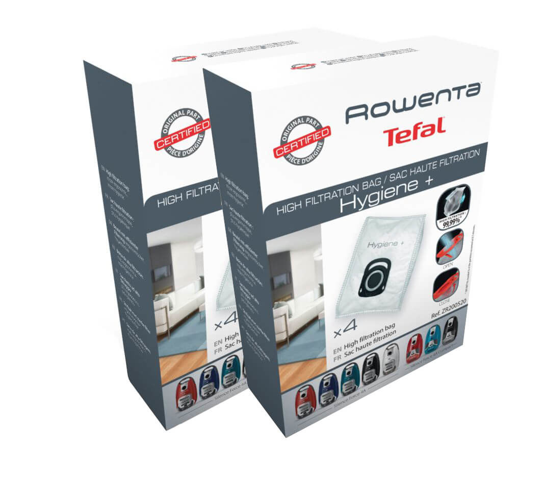 Image of ROW 2x ZR2005 High Filtration Hygiene+ Staubsaugerbeutel bei nettoshop.ch
