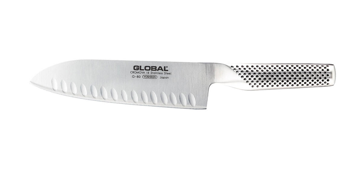 Image of Global Küchenmesser Kullenschliff 18 cm bei nettoshop.ch