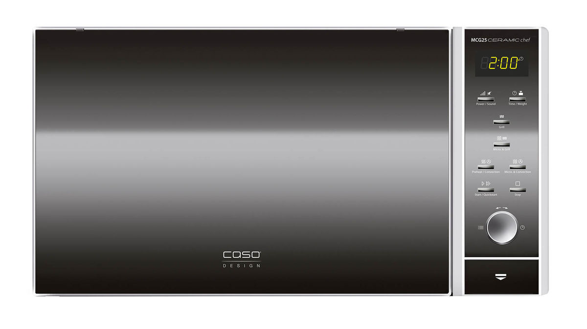 Image of Caso MCG25 Ceramic Chef Mikrowelle schwarz bei nettoshop.ch