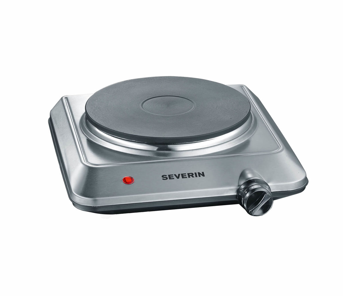 Image of Severin KP1092 Kochplatte Edelstahl-schwarz bei nettoshop.ch