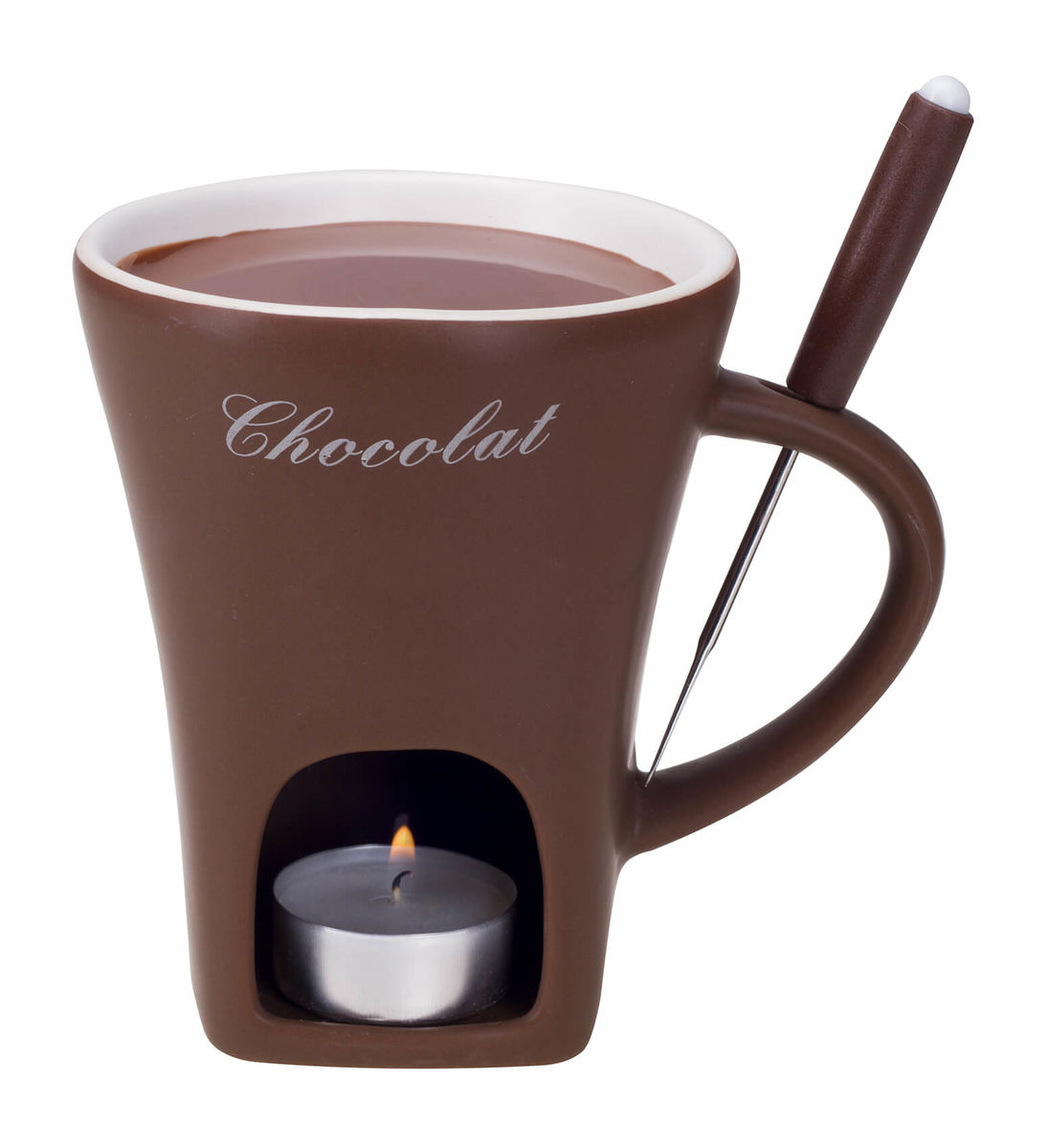 Image of Nouvel Schokoladenfonduetasse Set 3-tlg braun bei nettoshop.ch