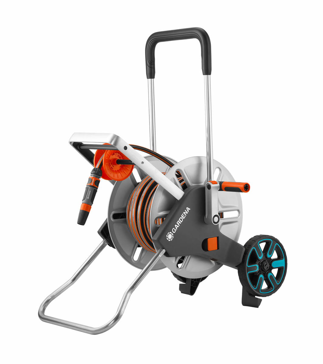 Image of Gardena AquaRoll M Metall Schlauchwagen 25 Set bei nettoshop.ch