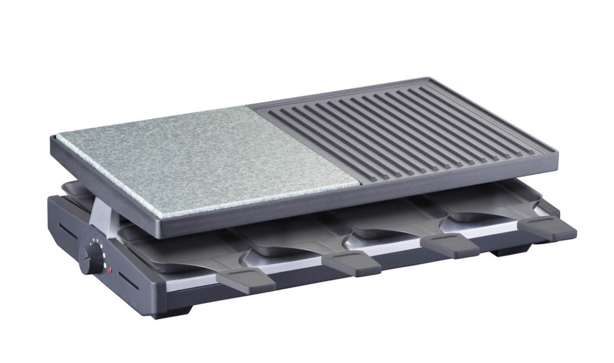 Image of Steba RC58 Raclettegerät Edelstahl/schwarz bei nettoshop.ch