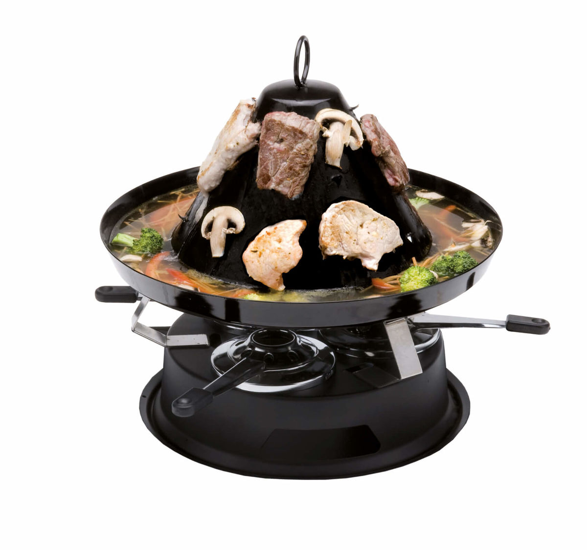 Image of Nouvel Tatarenhut mit 3 Pastenbrennern und Rechaud bei nettoshop.ch