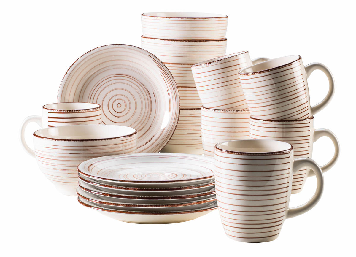 Image of Mäser Bel Tempo Frühstücks-Set 18-tlg. beige bei nettoshop.ch