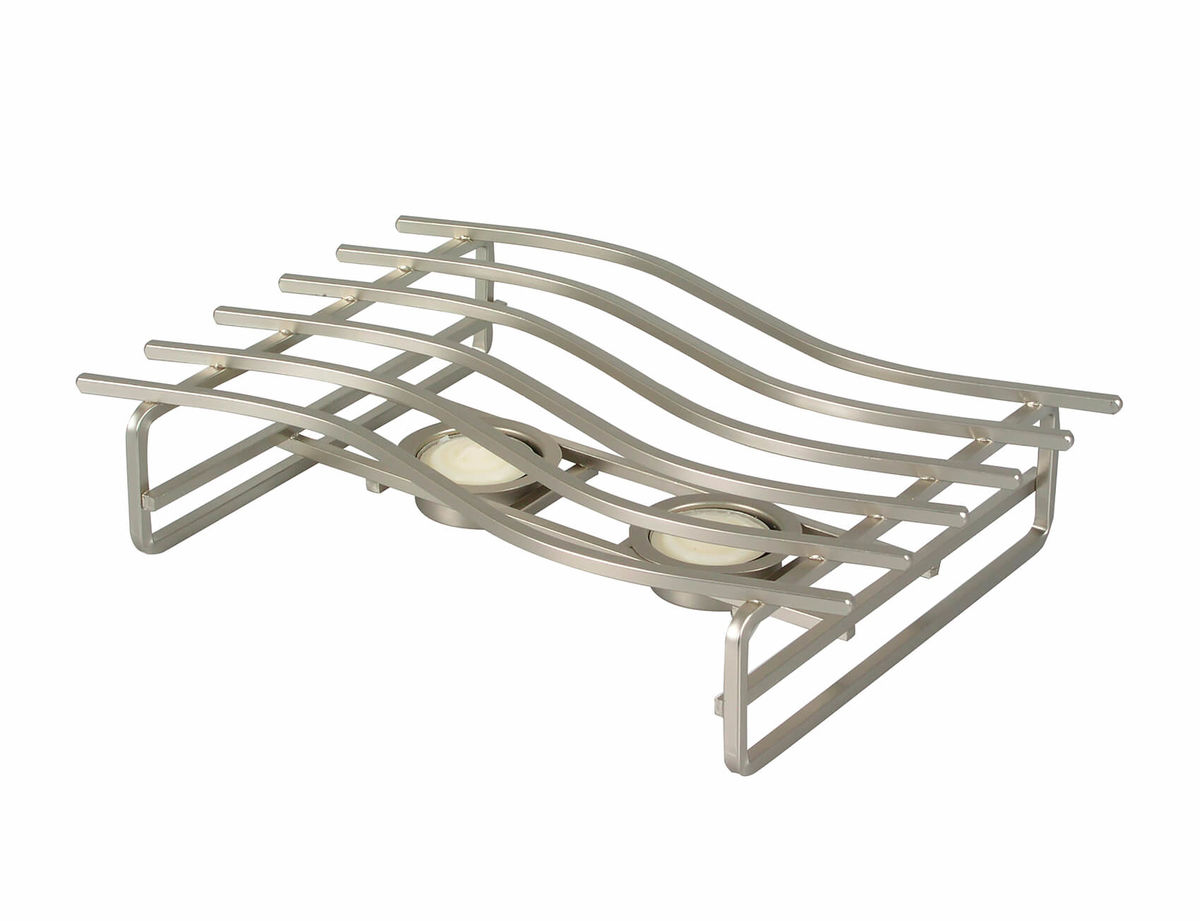 Image of Nouvel Welle Plattenwärmer 2-flammig verchromt bei nettoshop.ch