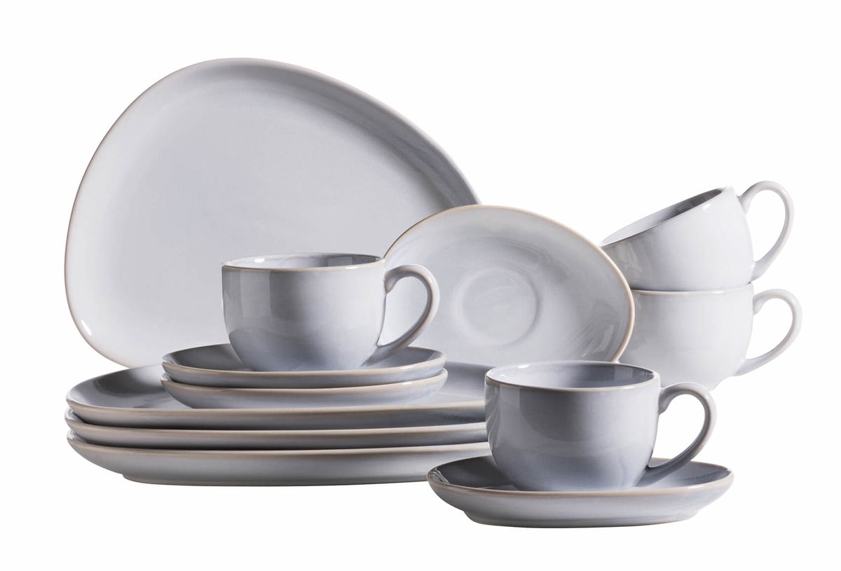 Image of Mäser Il Lago Frühstücks-Set 12-tlg. hellblau bei nettoshop.ch