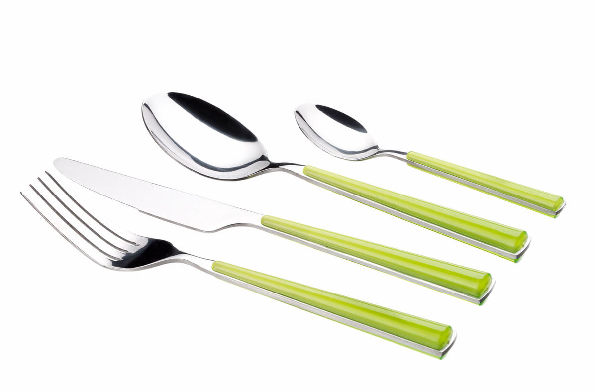 Image of Mäser Shiny Besteckgarnitur 24-tlg. grün bei nettoshop.ch