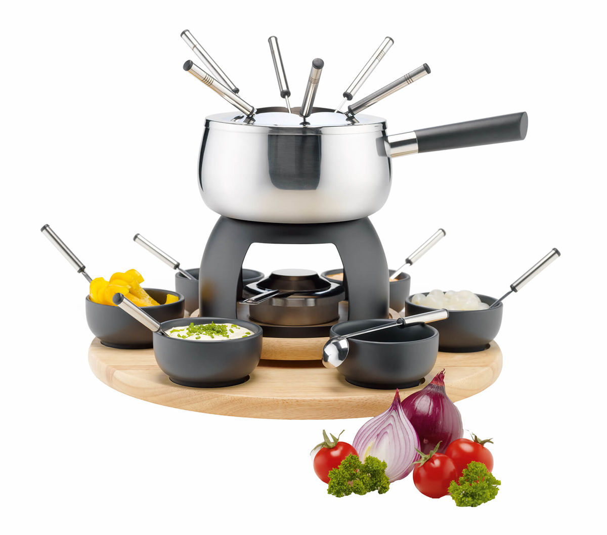 Image of Mäser Fondue Set 23-tlg. schwarz bei nettoshop.ch