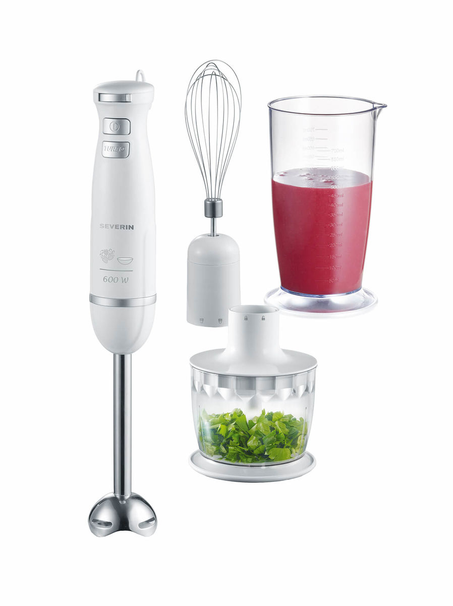 Image of Severin SM3798 Stabmixer-Set weiss-Edelstahl bei nettoshop.ch