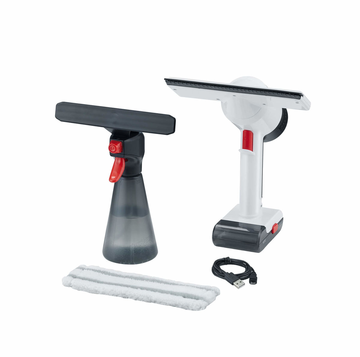 Image of Severin SC7141 Kabelloser Akku-Fenstersauger weiss-rot bei nettoshop.ch