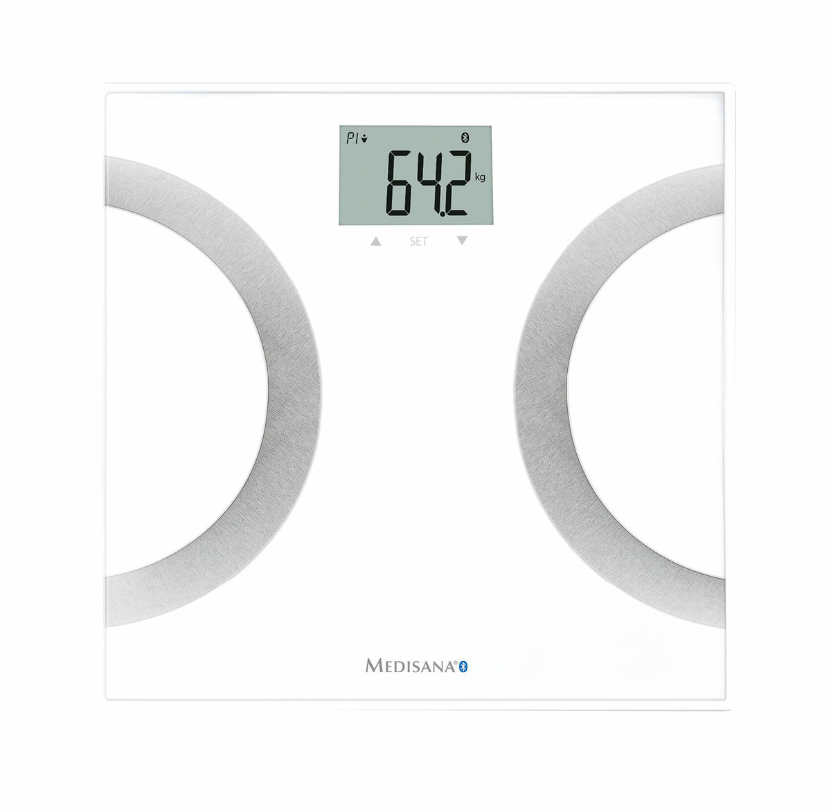 Image of Medisana BS 445 Körperanalysewaage weiss-silber bei nettoshop.ch
