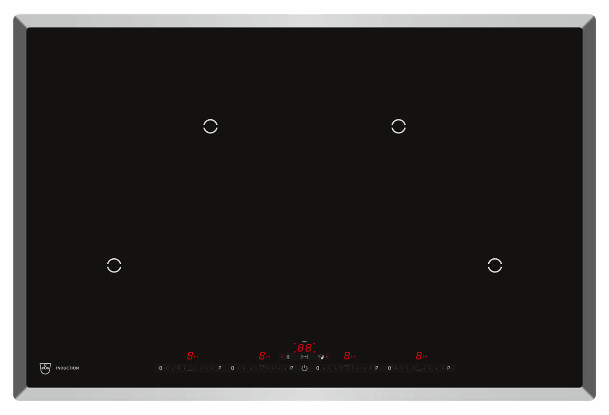 Image of V-ZUG CookTopInduktion V4000 CTI4T84MMSOLC Kochfeld bei nettoshop.ch