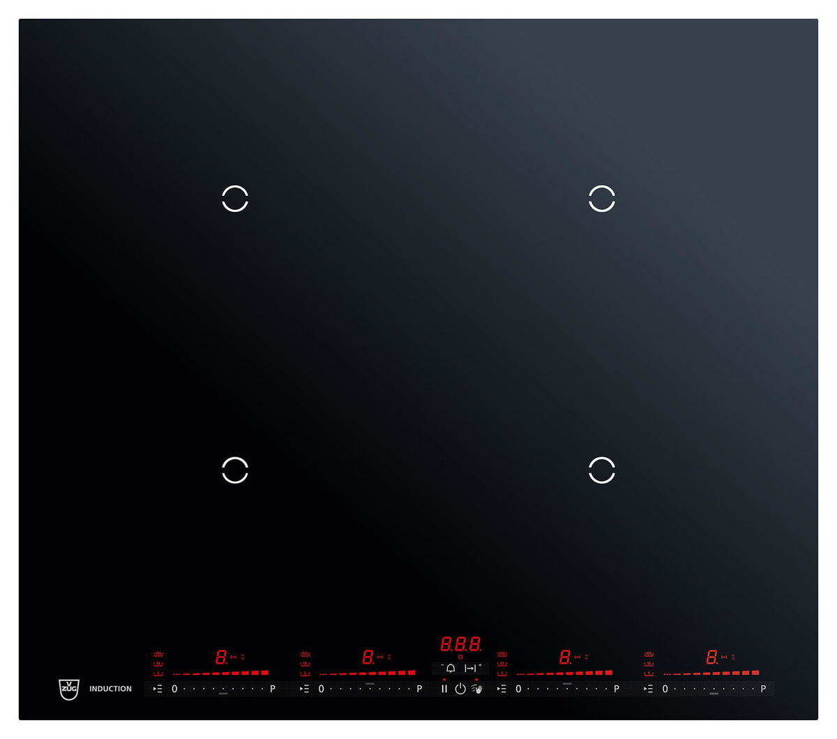 Image of V-ZUG CookTopInduktion V4000 CTI4T64MMSLD Kochfeld bei nettoshop.ch