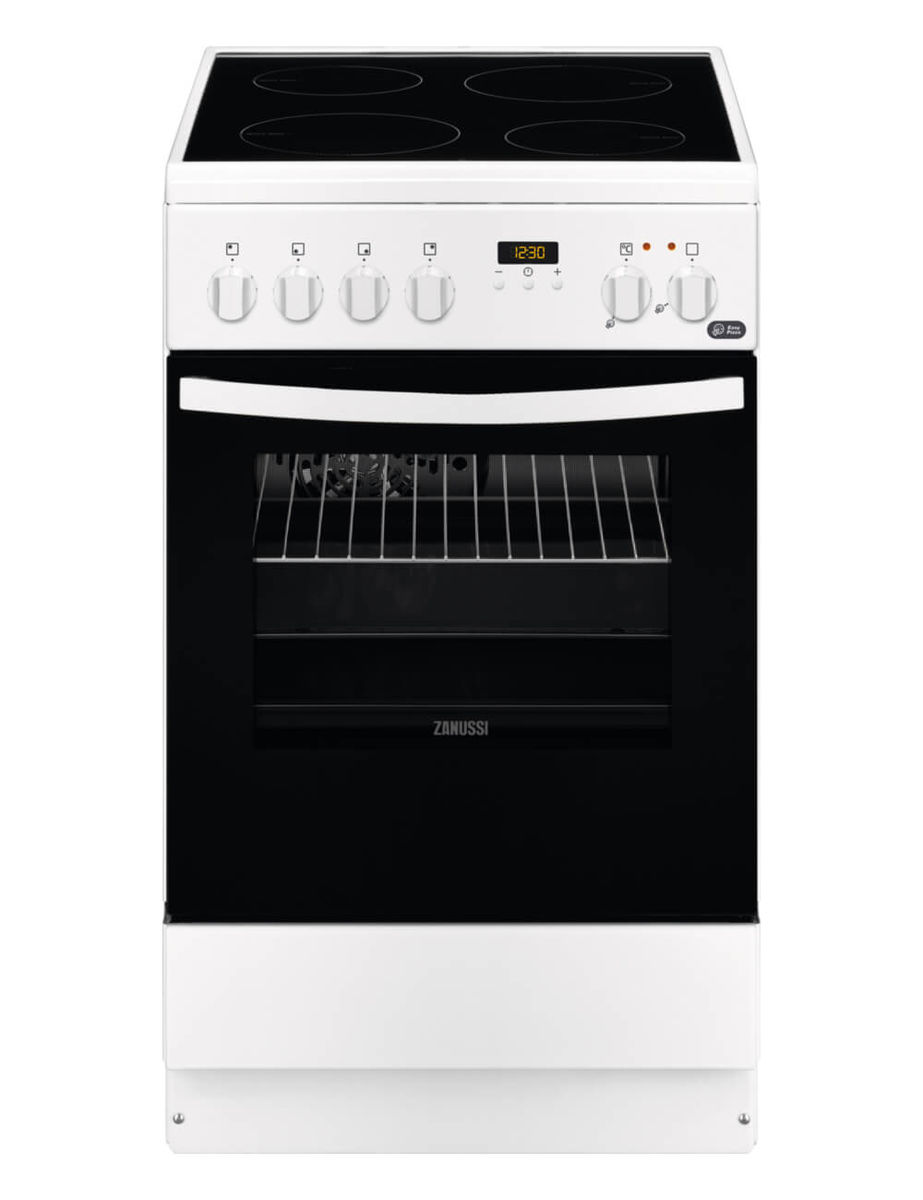 Image of Zanussi ZCV55321WA 230V Kochherd Weiss bei nettoshop.ch