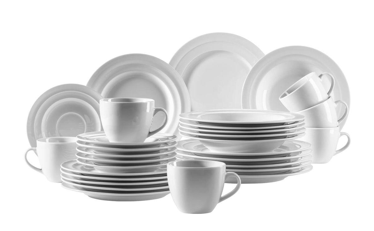 Image of Mäser Valas Kombiservice 30-teilig weiss bei nettoshop.ch