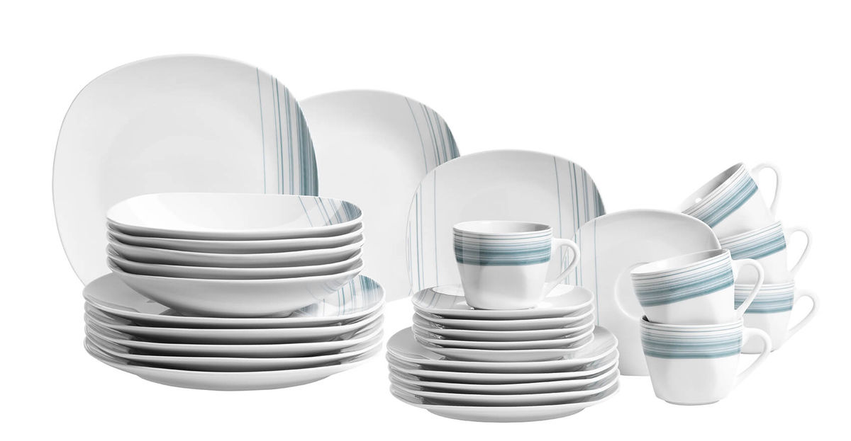 Image of Mäser Enni Kombiservice 30-teilig weiss bei nettoshop.ch