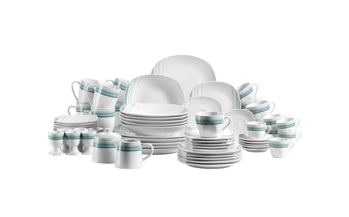 Image of Mäser Enni Kombiservice 62-teilig weiss bei nettoshop.ch