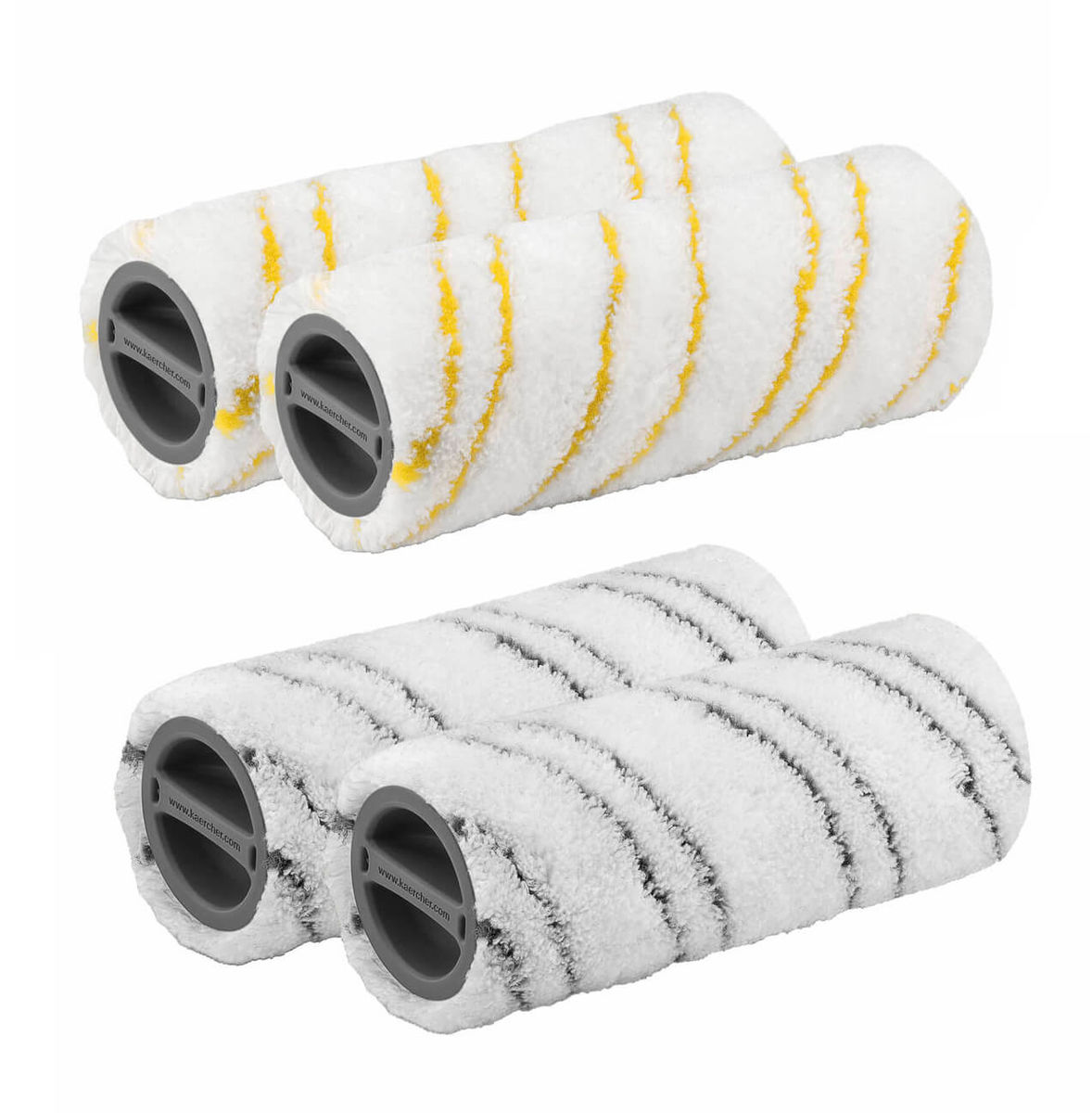 Image of Kärcher Walzenset FC 3 + FC 5 Zubehör grau und gelb bei nettoshop.ch