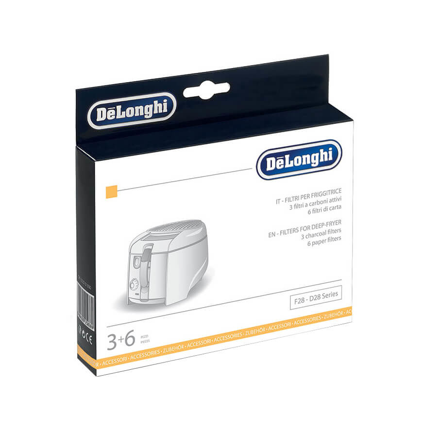 Image of De'Longhi F28 - D28 Friteuse Filterset Zubehör bei nettoshop.ch