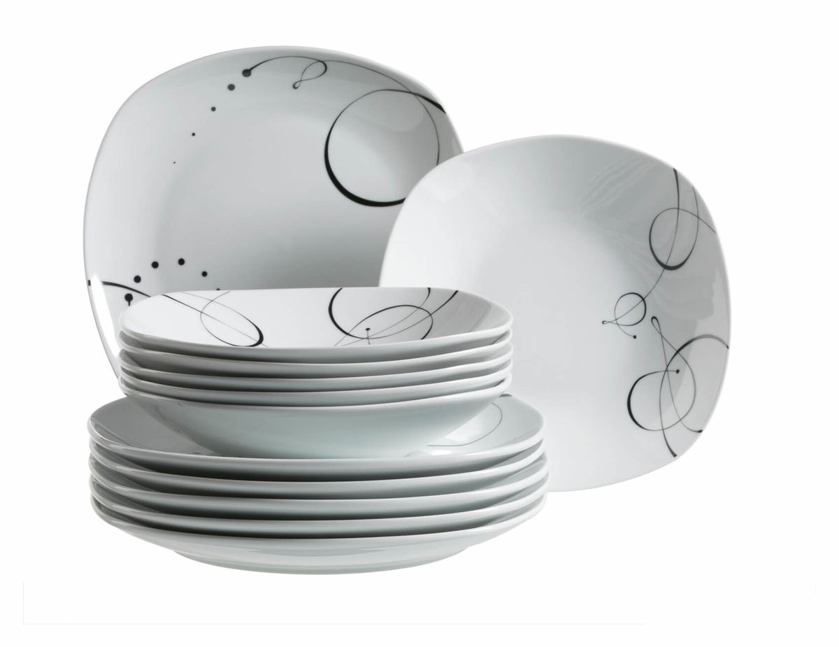 Image of Mäser Chanson Tafelservice 12-teilig bei nettoshop.ch