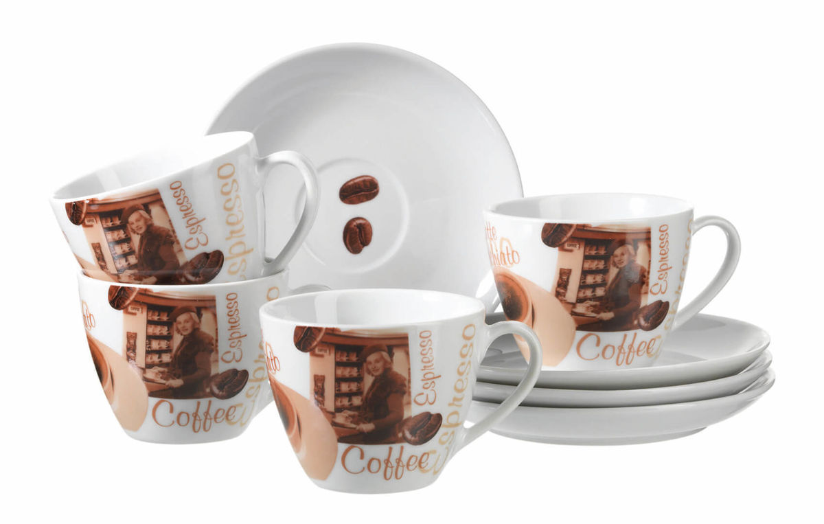 Image of Mäser Latte Macchiato Cappuccinotassen 200 ml 8-er Set bei nettoshop.ch