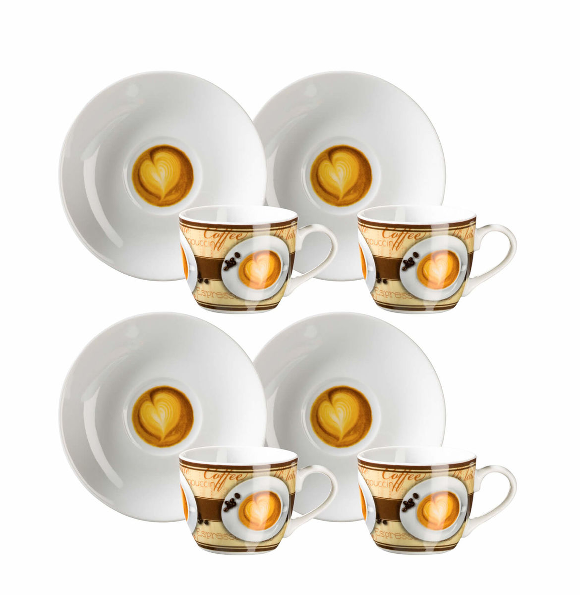 Image of Mäser Coffee Fantastic Espressotassen 8er-Set bei nettoshop.ch